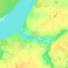 Topografische kaart Весна, hoogte, reliëf