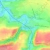 Topografische kaart L'Eau d'Heure, hoogte, reliëf