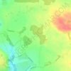 Topografische kaart Vejle, hoogte, reliëf