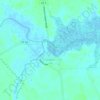 Topografische kaart Leipsic, hoogte, reliëf