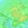 Topografische kaart Volkssterrenwacht Beisbroek, hoogte, reliëf