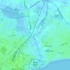 Topografische kaart Lidsey Rife, hoogte, reliëf