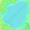 Topografische kaart озеро Большой Кременкуль, hoogte, reliëf