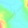 Topografische kaart Сагиз, hoogte, reliëf