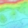 Topografische kaart Nahf, hoogte, reliëf