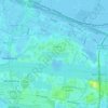 Topografische kaart Ketelhaven, hoogte, reliëf