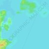 Topografische kaart остров Пасхи, hoogte, reliëf