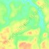 Topografische kaart Dorothy Lake, hoogte, reliëf