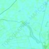 Topografische kaart Wainfleet Haven, hoogte, reliëf