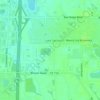Topografische kaart Lake Sarasota, hoogte, reliëf