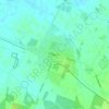 Topografische kaart Nørre Nebel, hoogte, reliëf