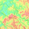 Topografische kaart Graysville, hoogte, reliëf