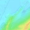 Topografische kaart Chil, hoogte, reliëf