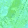 Topografische kaart Kleine Horendonk, hoogte, reliëf