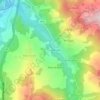 Topografische kaart Sambro, hoogte, reliëf