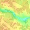 Topografische kaart Синара, hoogte, reliëf