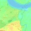 Topografische kaart Каргасок, hoogte, reliëf