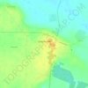 Topografische kaart Dobrovolsk, hoogte, reliëf