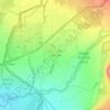 Topografische kaart Shaar Yashuv, hoogte, reliëf