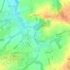 Topografische kaart Grote Molenbeek, hoogte, reliëf