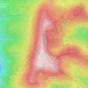 Topografische kaart Biberkessel, hoogte, reliëf