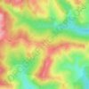 Topografische kaart Plaiu, hoogte, reliëf