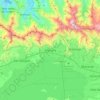 Topografische kaart Mariara, reliëfkaart, hoogtekaart