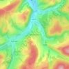 Topografische kaart Mormont, hoogte, reliëf