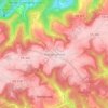Topografische kaart Heiderscheid, hoogte, reliëf