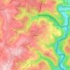 Topografische kaart Heinerscheid, hoogte, reliëf