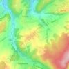 Topografische kaart Erpigny, hoogte, reliëf
