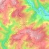 Topografische kaart Pommerloch, hoogte, reliëf