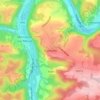 Topografische kaart Blaimont, hoogte, reliëf