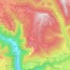 Topografische kaart Rotzo, hoogte, reliëf
