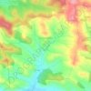 Topografische kaart Seignalens, hoogte, reliëf