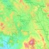 Topografische kaart SI, hoogte, reliëf