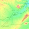 Topografische kaart Chelghoum Laïd, hoogte, reliëf