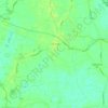 Topografische kaart Trecenta, hoogte, reliëf