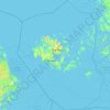 Topografische kaart Ålandseilanden, hoogte, reliëf