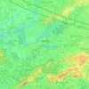 Topografische kaart Laakdal, hoogte, reliëf