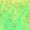 Topografische kaart Gierle, hoogte, reliëf