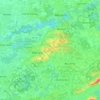 Topografische kaart Herselt, hoogte, reliëf