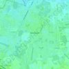Topografische kaart Borsbeek, hoogte, reliëf