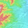 Topografische kaart Ammerschwihr, hoogte, reliëf