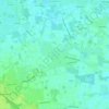 Topografische kaart Vremde, hoogte, reliëf