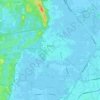 Topografische kaart Bergen (NH), hoogte, reliëf