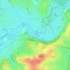 Topografische kaart Semois, hoogte, reliëf