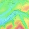 Topografische kaart Vesder, hoogte, reliëf